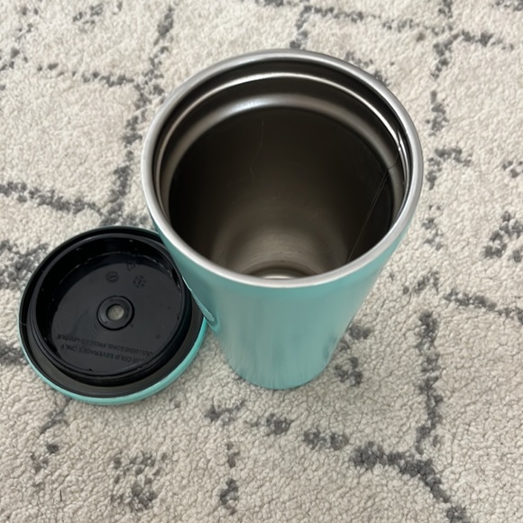 Starbucks aqua Tiffany blue tumbler. Used in very good condition. - Picture 2 of 3